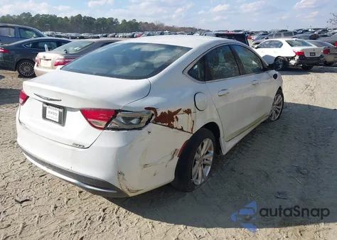 2015 Chrysler 200 Limited z USA, uszkodzony, nr VIN 1C3CCCAB1FN620975